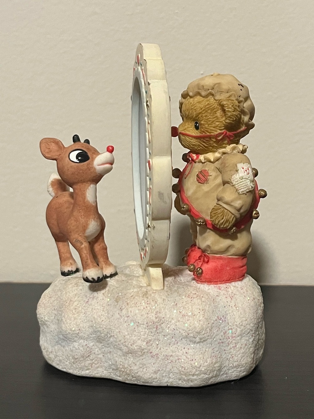 2006 Cherished Teddies Avon Exclusive Rudolph the Red Nose Reindeer Music Box